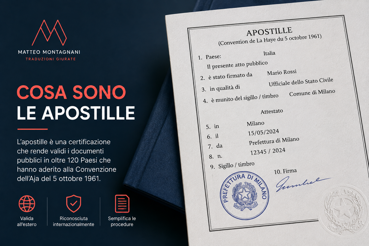 Cosa sono le apostille e quando servono